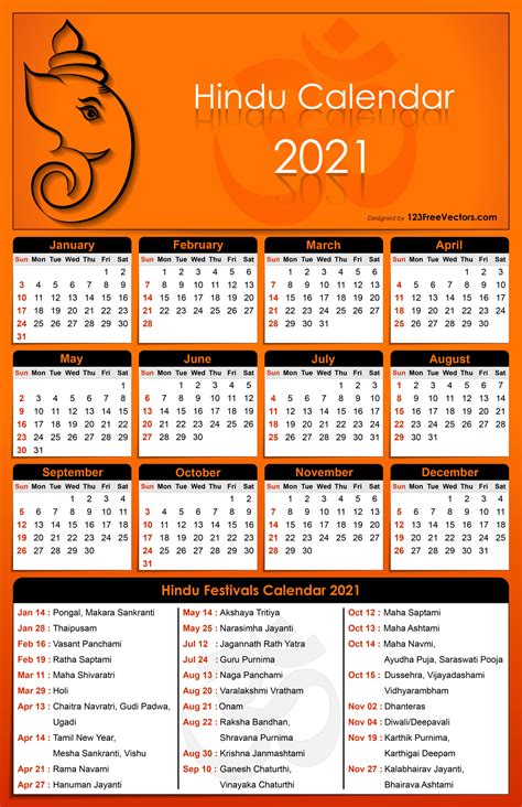 2024 Hindu Calendar .